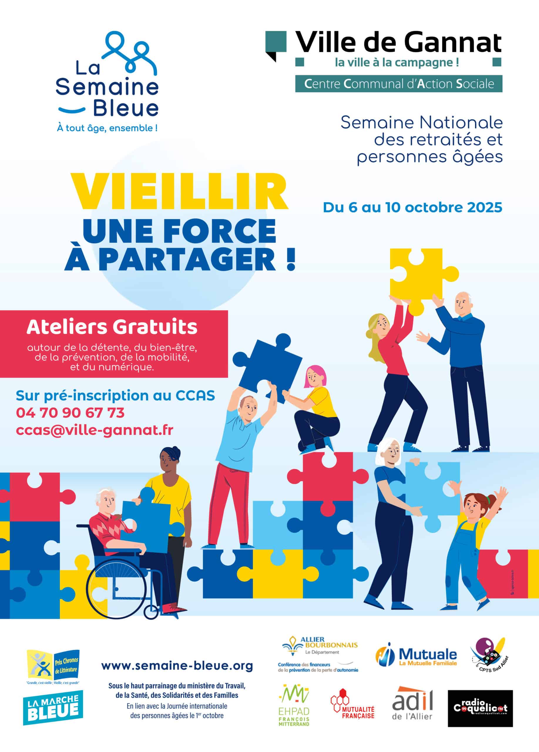 Semaine Bleue CCAS 2025