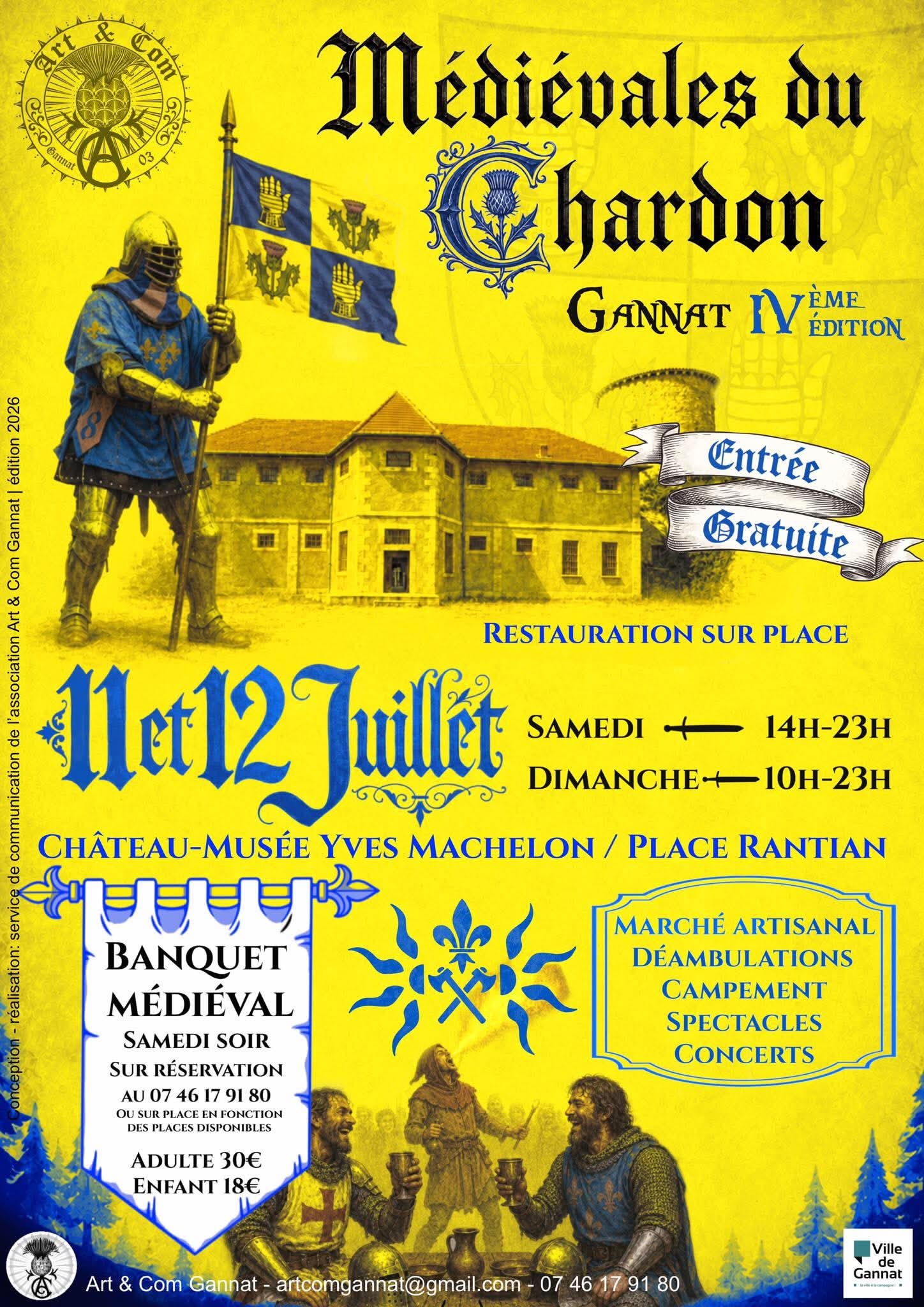 Médiévales du Chardon 2026