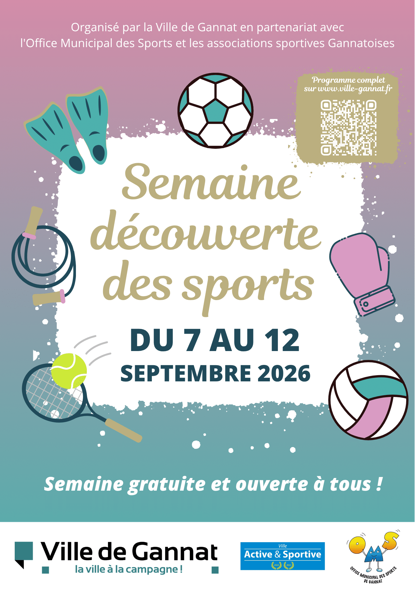 Semaine découverte du sport 2026 - 2