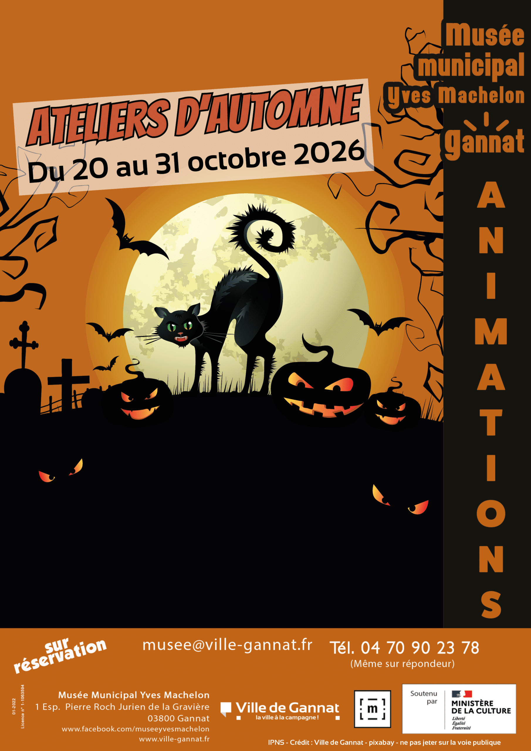 Atelier automne 2026 - musée - Publi FB